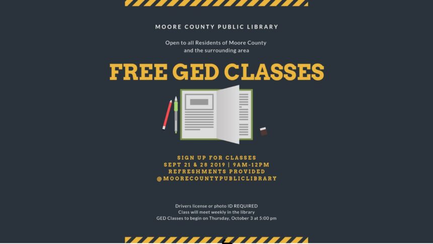 Library offers free GED classes