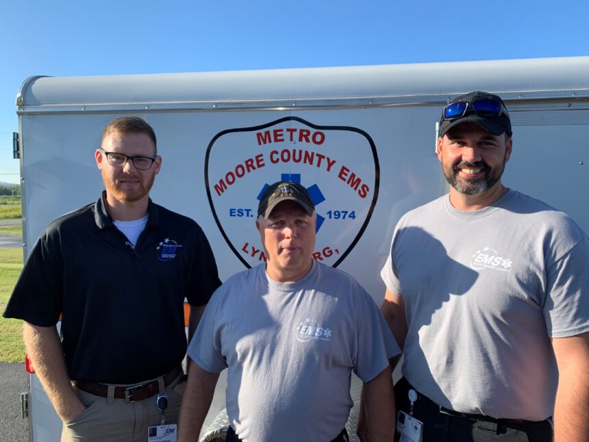 Moore County EMS deploys to North Carolina