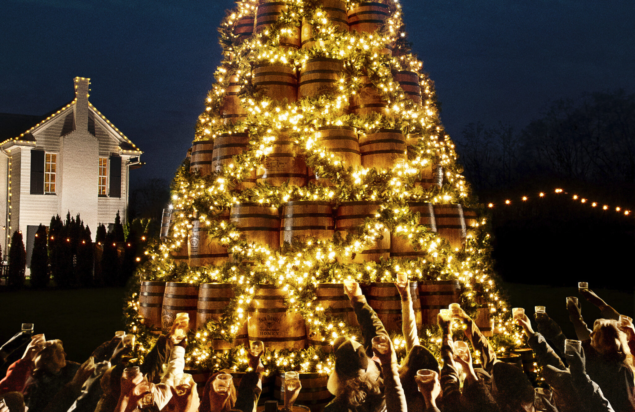 Virtual Jack Daniel’s Barrel Tree lighting happens Saturday The