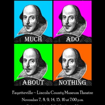 Local stars in Much Ado About Nothing