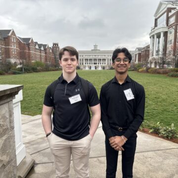 Two MCHS students attend State School Board Student Congress