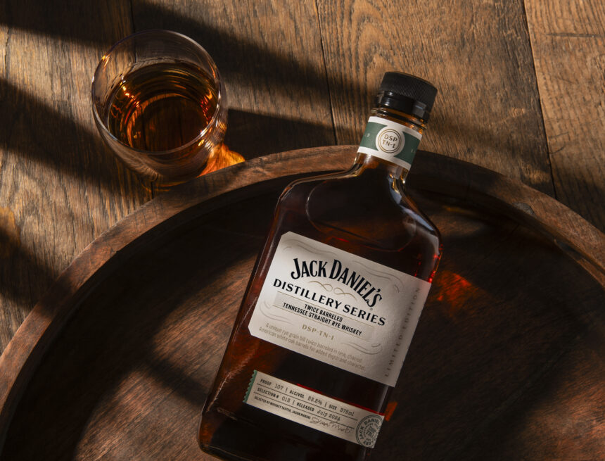 Jack adds new Twice Barreled Tennessee Straight Rye Whiskey to its limited edition Distillery Series