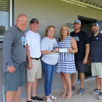 Legends of UT make donation to Moore County Football