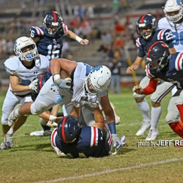 1A Raiders mercy rule 5A Franklin County in 32-8 road win