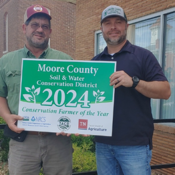 Millsaps named Moore County Conservation Farmer of the Year