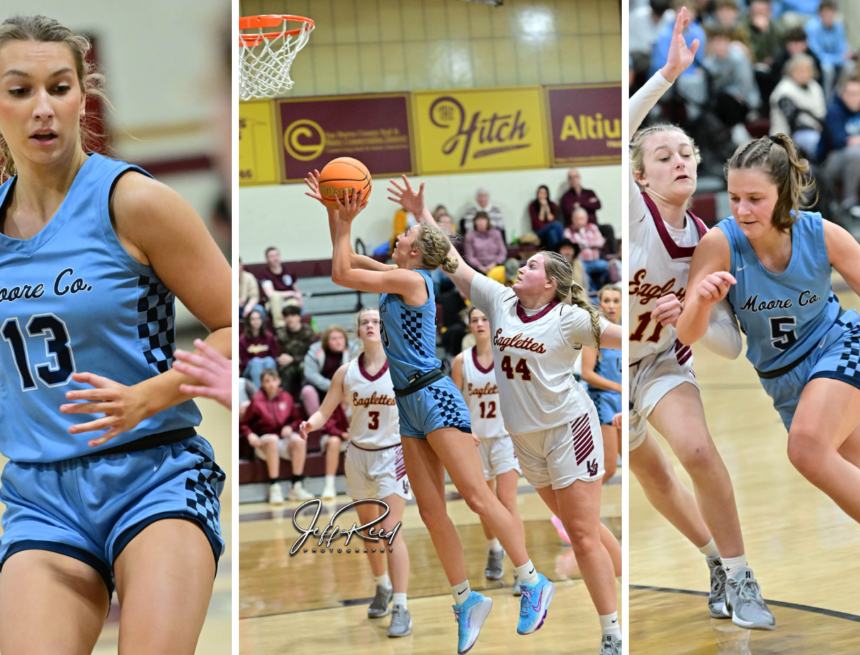 Raiderettes shock and awe Van Buren County, 70-46