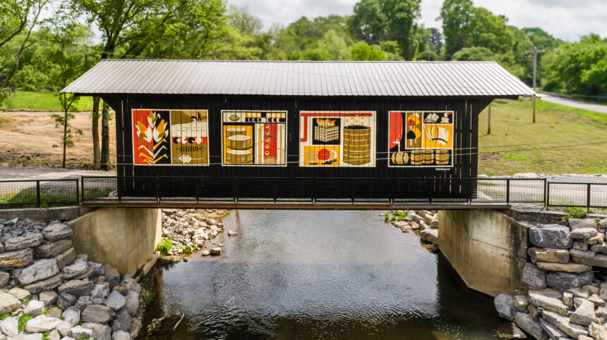 RURAL MURAL: Lynchburg’s new public art pays homage to the Lincoln County Process