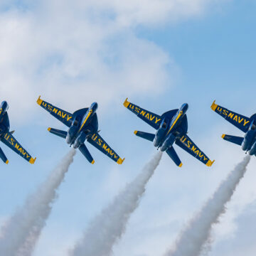 Blue Angels give free talk at MTSU ahead of Great Tennessee Air Show