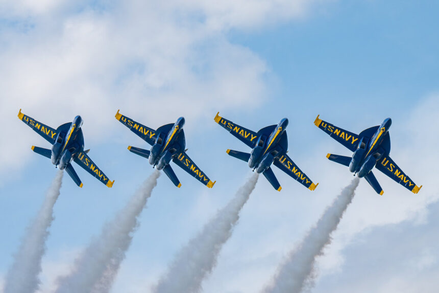 Blue Angels give free talk at MTSU ahead of Great Tennessee Air Show