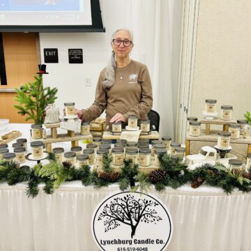POURING PURPOSE: The Lynchburg candle maker who still does it the hard way