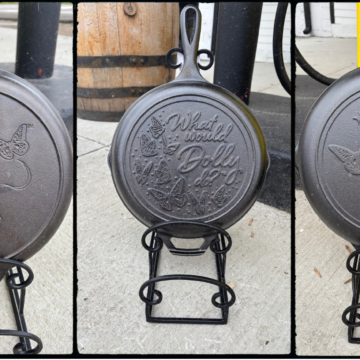 Lodge Store hosts Dolly Parton-themed skillet painting class
