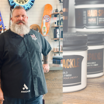 Rock-n-roll barbering in Lynchburg, Tennessee