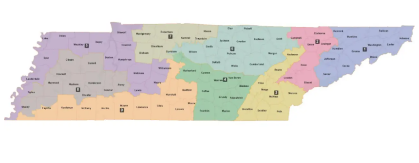 Redistricting would move Moore County from 4th to 9th Congressional District