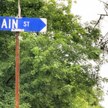 Highway Department says no more new developer drives on Main Street until the road is widened