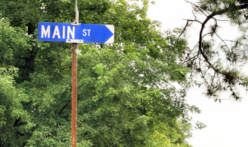 Main Street Highway Department says no more new developer drives on Main Street until the road is widened